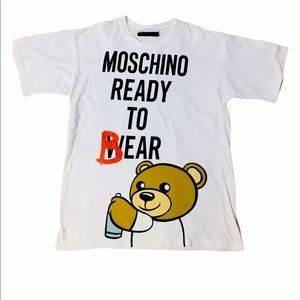 Moschino Ready to Bear Shirt Size Medium